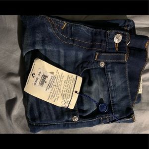 True religion blue acid wash jeans